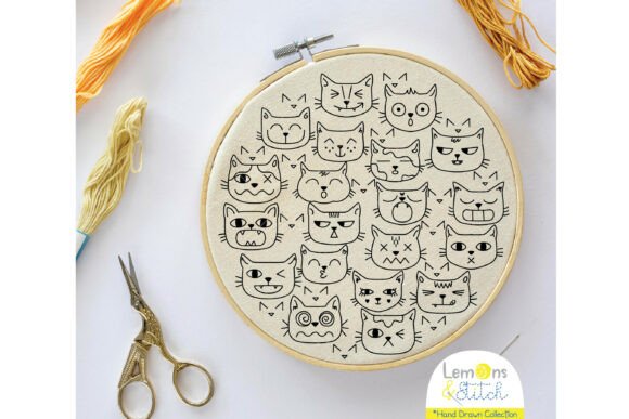 Download Cat Face: Multi All over Surface - Cat Collection