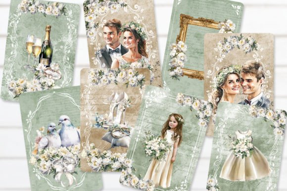 Download Bohemian Wedding Cards for Card Making - Cards Collection