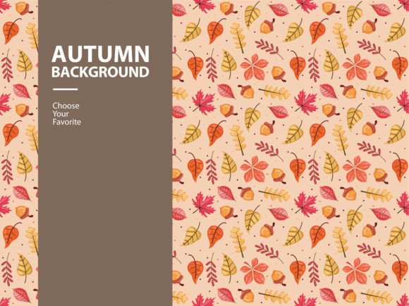 Download Autumn Vector Wallpaper Pattern Seamless - Premium Resources