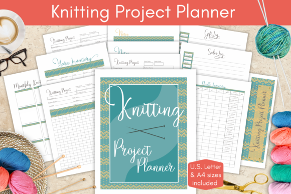 Download Knitting Project Planner, Journal - Premium Resources