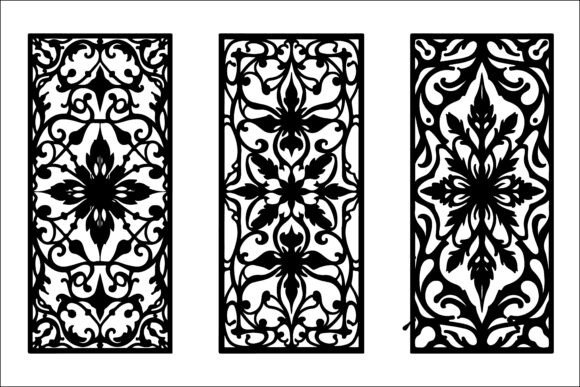 Download Intricate Laser-Cut Ornamental Panels - Cat Collection