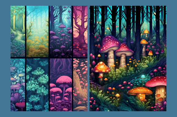 Download Enchanted Forest Patterns - Forest patterns Collection